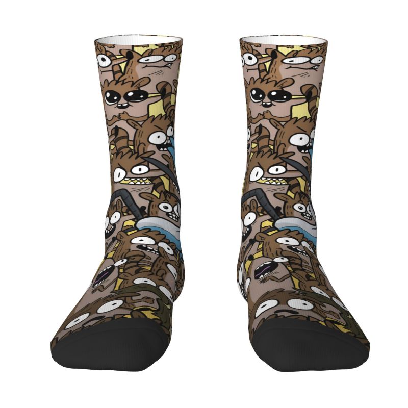 Dress Sock Men - Özel Tasarım R-Regular Show Çorapları Erkek