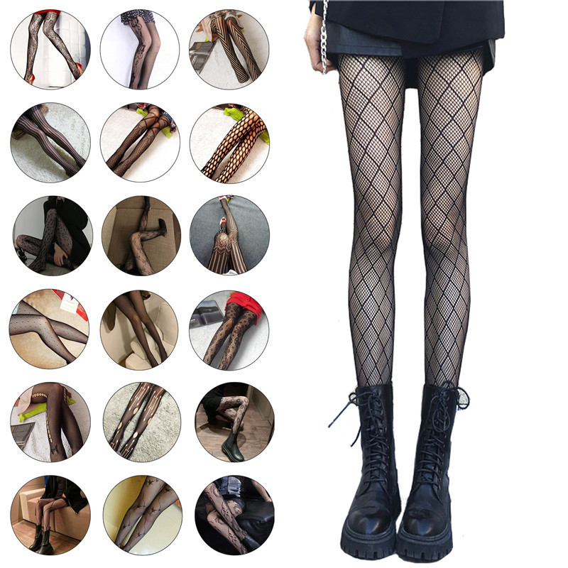 Fishnet Stocking Women - 2 adet Kadınlar İçin Fiyonklu Seksi