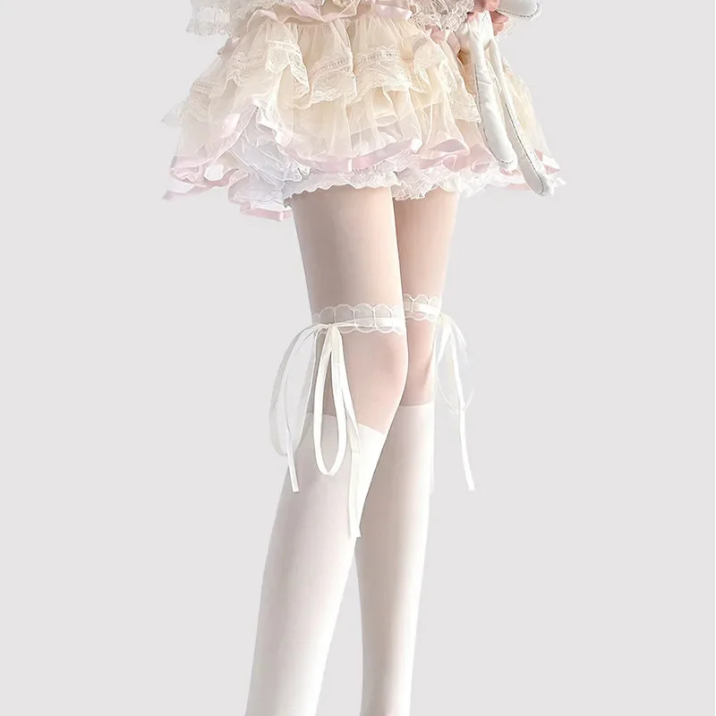 Tights Pantyhose Sheer - Lolita Cos Sweet Tights Kadın Sevimli