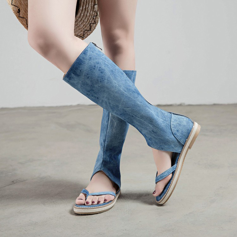 Kadın Yazlık Kot Diz Üstü Seri - Knee High Sock Women incelemesi ve fiyatı