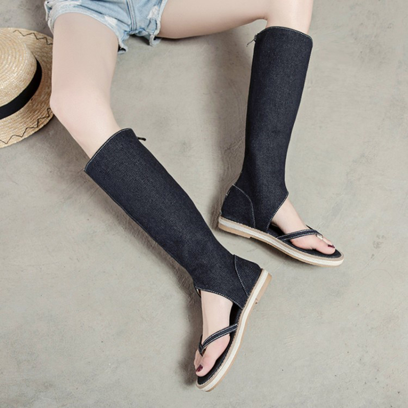 Kadın Yazlık Kot Diz Üstü Seri - Knee High Sock Women incelemesi ve fiyatı
