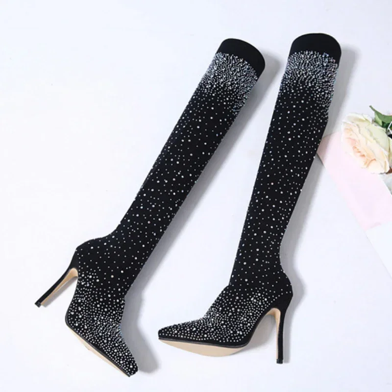 Seksi Aşırı Diz Çizmeler Kadın - Knee High Sock Women incelemesi ve fiyatı
