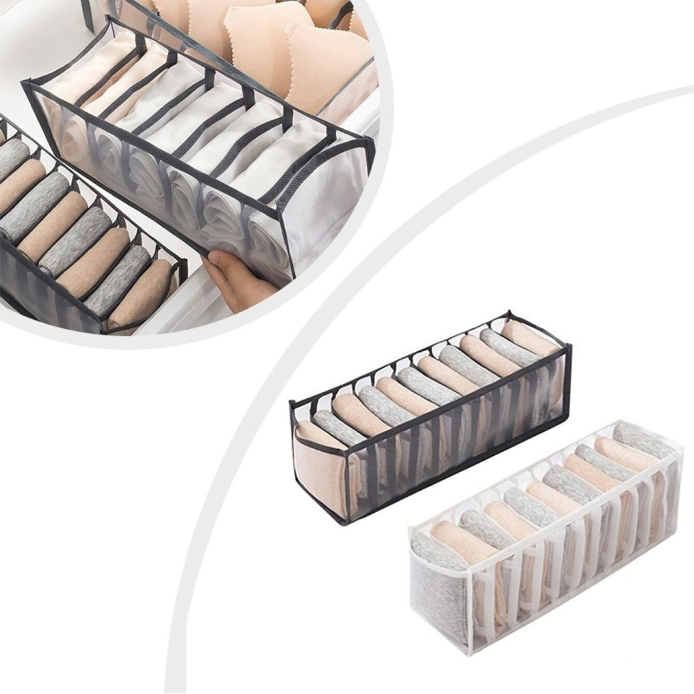 7 bölmeli iç çamaşırı çekmece  - Sock Organizer Tray incelemesi ve fiyatı