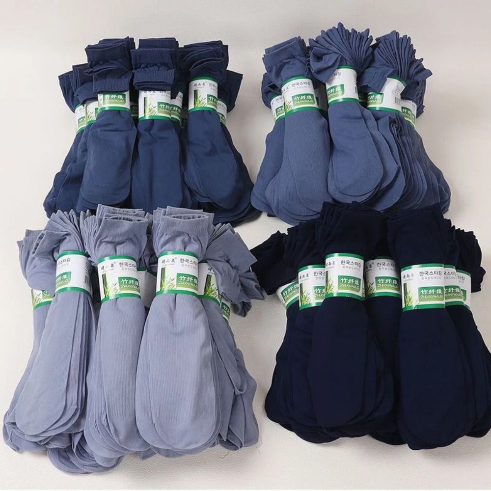10 çift Moda Erkek Buz İpek Ço - Silk Sock Bamboo incelemesi ve fiyatı