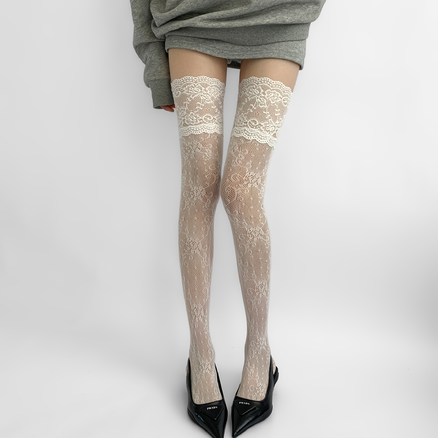 1/3 çift Kadın Çiçek Desenli D - Fishnet Stocking Women incelemesi ve fiyatı